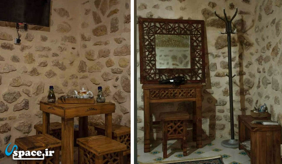 نمای داخلی اتاق دلنشین هتل سنتی تابش - شیراز